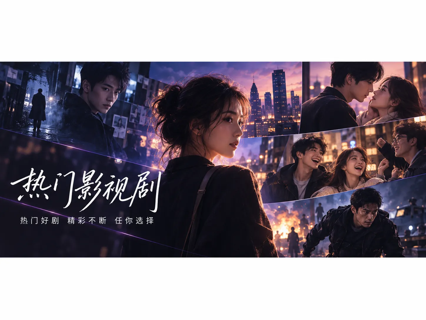 犯罪电影第七码头港口夜景